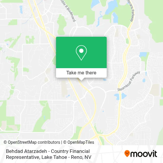 Behdad Atarzadeh - Country Financial Representative map
