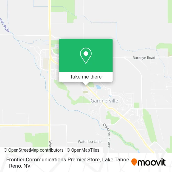 Frontier Communications Premier Store map