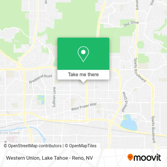 Western Union map