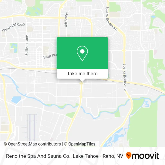 Reno the Spa And Sauna Co. map