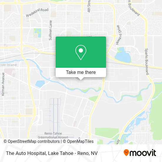 The Auto Hospital map