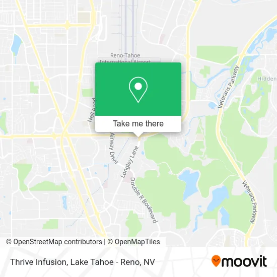 Thrive Infusion map
