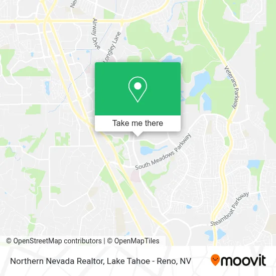 Northern Nevada Realtor map