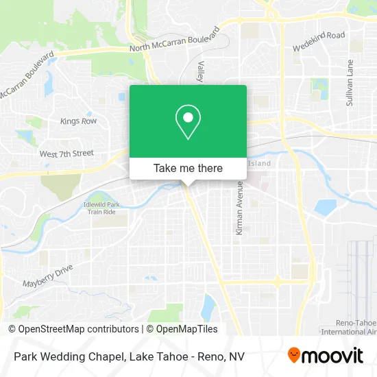 Park Wedding Chapel map