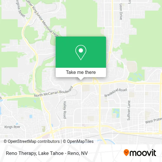Reno Therapy map