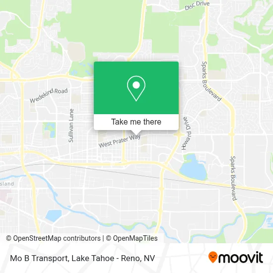 Mo B Transport map