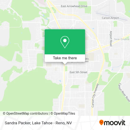 Sandra Packer map