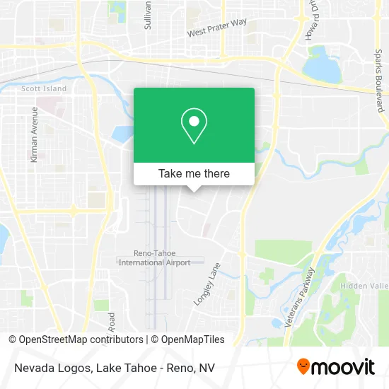 Nevada Logos map