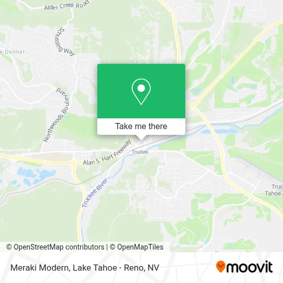 Meraki Modern map