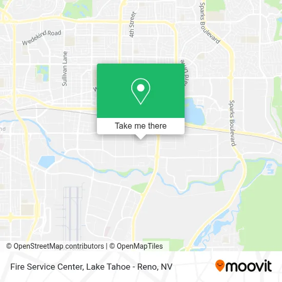 Fire Service Center map