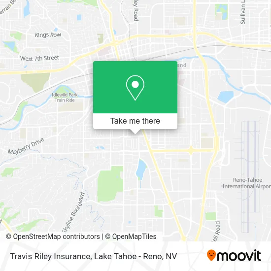 Travis Riley Insurance map