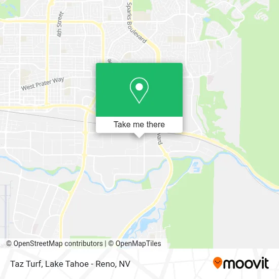 Taz Turf map