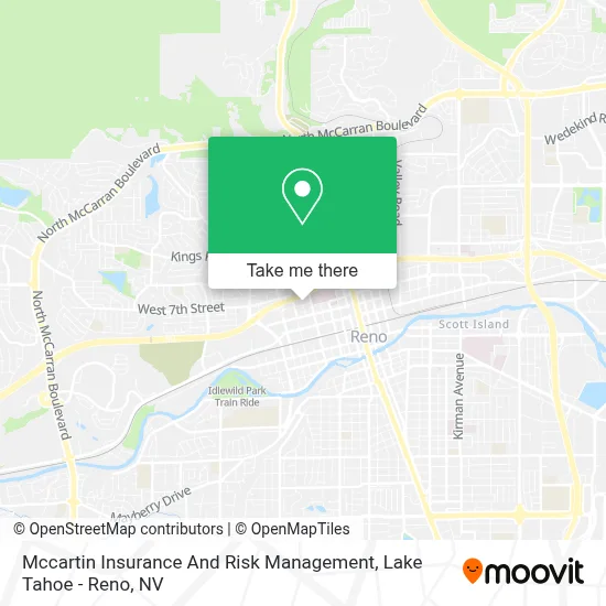 Mccartin Insurance And Risk Management map