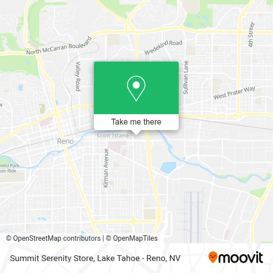 Summit Serenity Store map