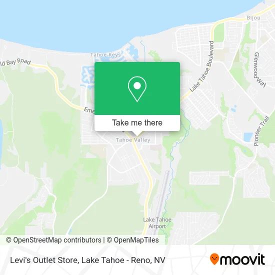Levi's Outlet Store map