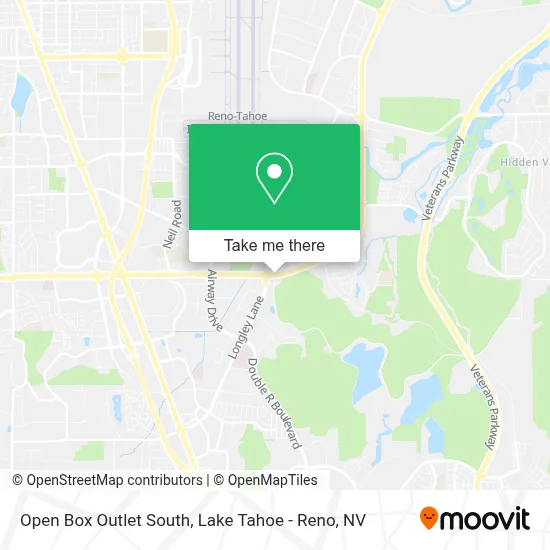 Open Box Outlet South map