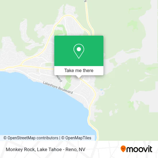 Monkey Rock map