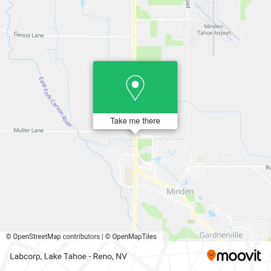 Labcorp map