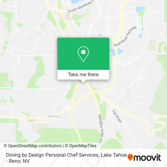 Dining by Design Personal Chef Services map