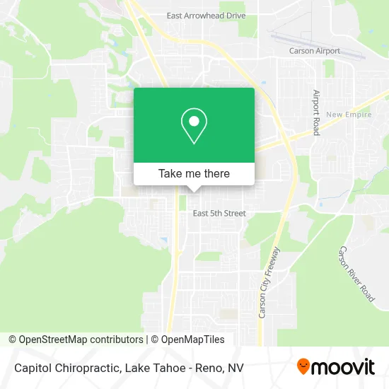 Capitol Chiropractic map