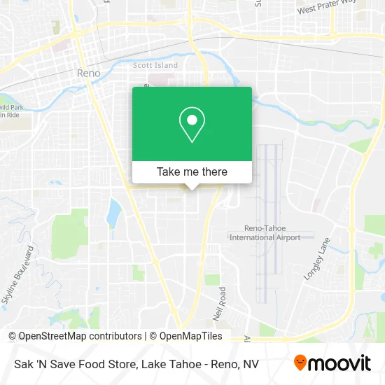 Sak 'N Save Food Store map
