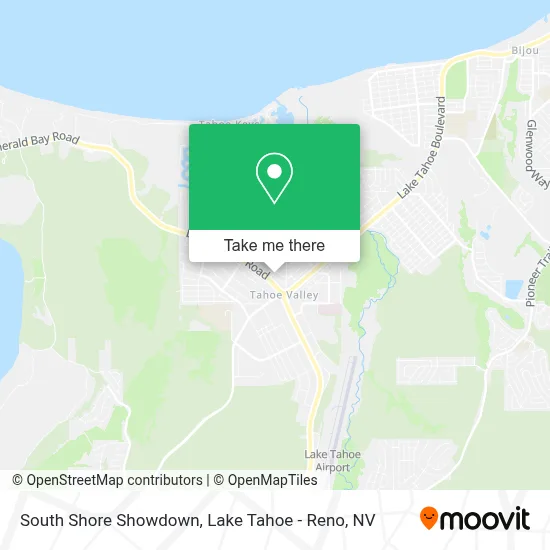 South Shore Showdown map