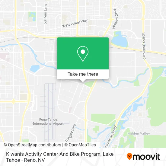 Kiwanis Activity Center And Bike Program map