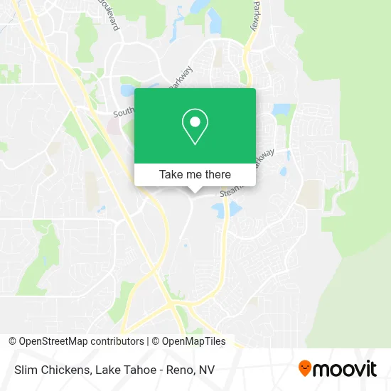 Slim Chickens map
