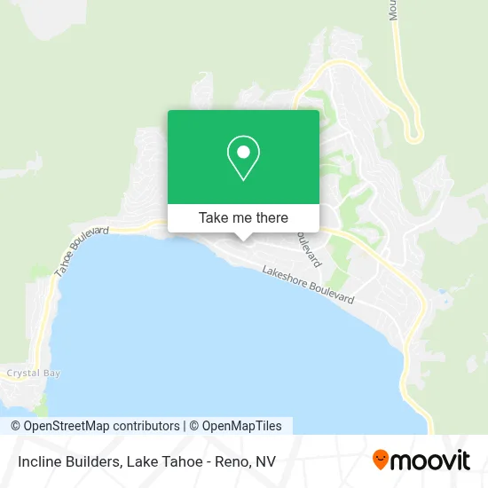 Incline Builders map