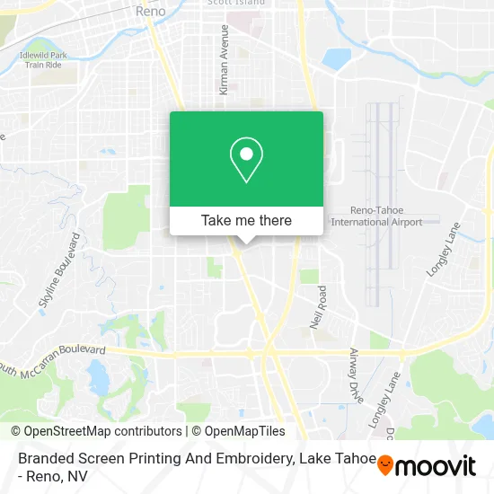 Branded Screen Printing And Embroidery map