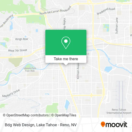 Bdg Web Design map