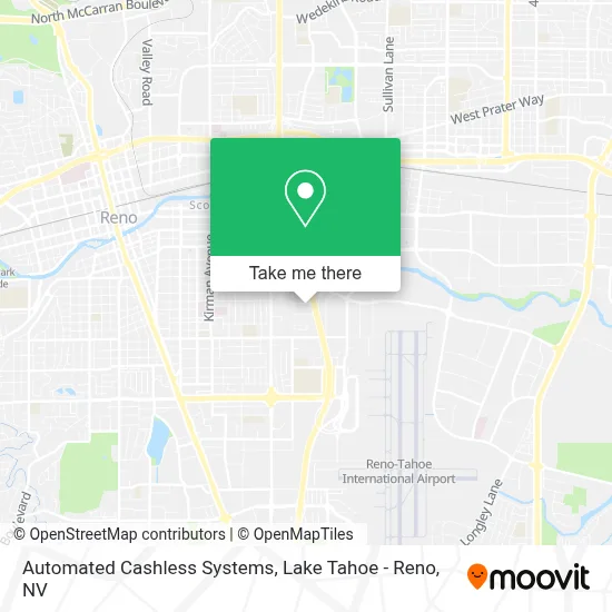 Automated Cashless Systems map