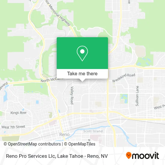 Reno Pro Services Llc map