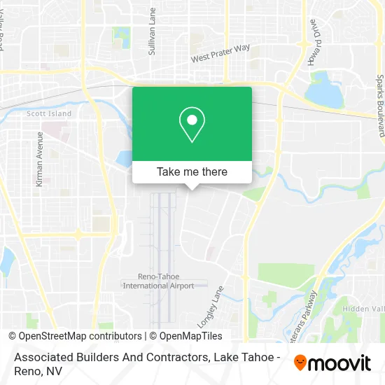 Associated Builders And Contractors map