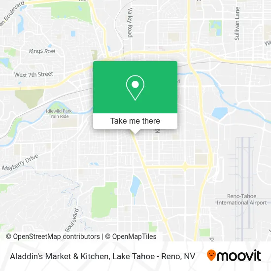 Aladdin's Market & Kitchen map