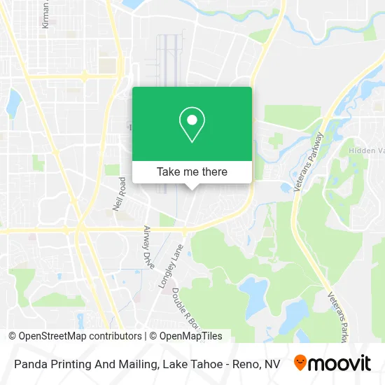 Panda Printing And Mailing map