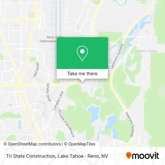 Tri State Construction map