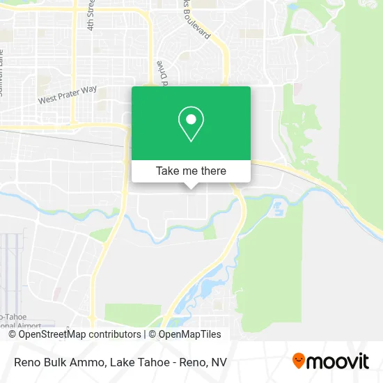 Reno Bulk Ammo map