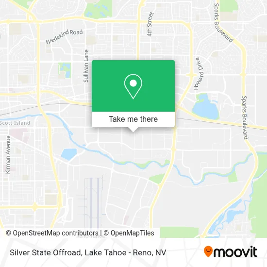 Silver State Offroad map