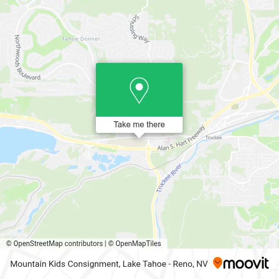 Mountain Kids Consignment map