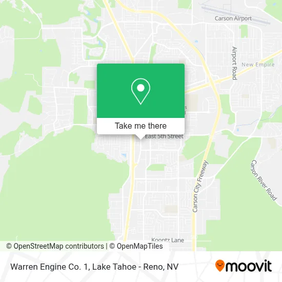 Warren Engine Co. 1 map