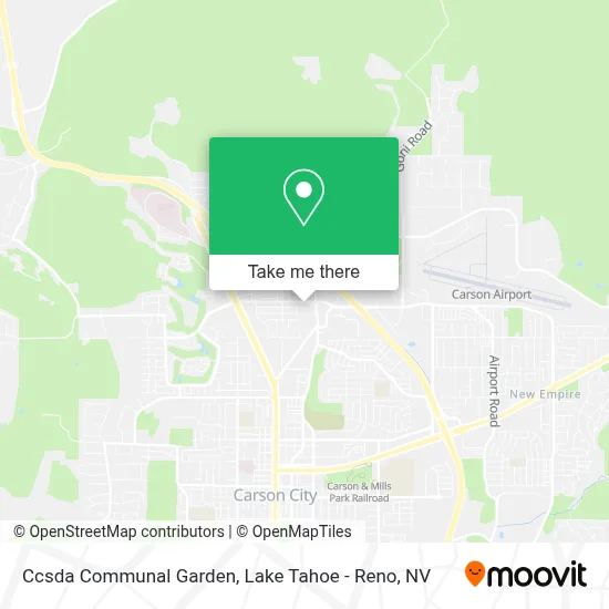 Ccsda Communal Garden map