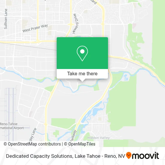 Dedicated Capacity Solutions map