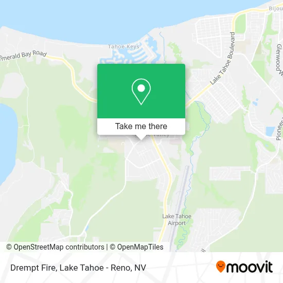 Drempt Fire map