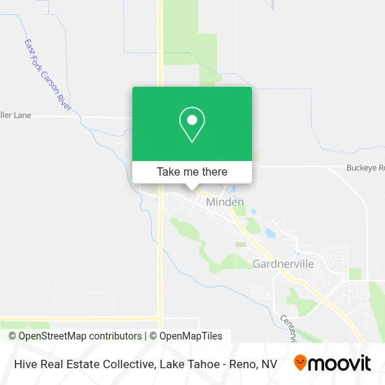 Hive Real Estate Collective map