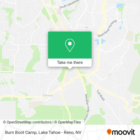 Burn Boot Camp map