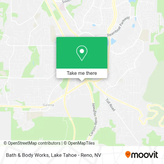 Bath & Body Works map