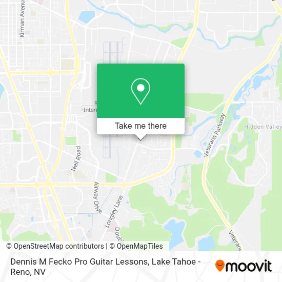 Dennis M Fecko Pro Guitar Lessons map
