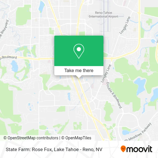 State Farm: Rose Fox map