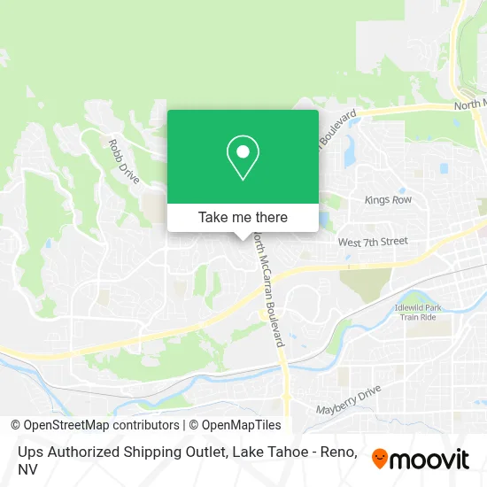 Ups Authorized Shipping Outlet map